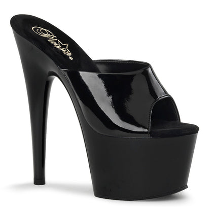 【PLEASER】ADORE-701 シューズ Blk Pat/Blk【取寄】