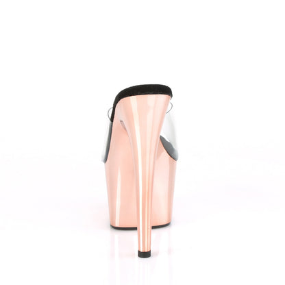 【PLEASER】ADORE-701 シューズ Clr/Rose Gold Chrome【取寄】