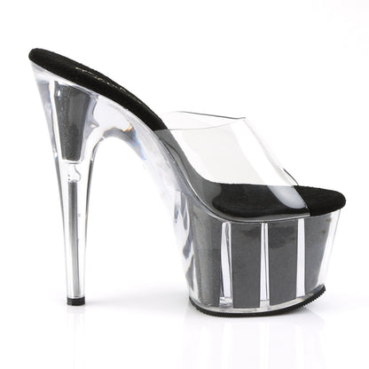 【PLEASER】ADORE-701G シューズ Clr/Blk Gltr【取寄】