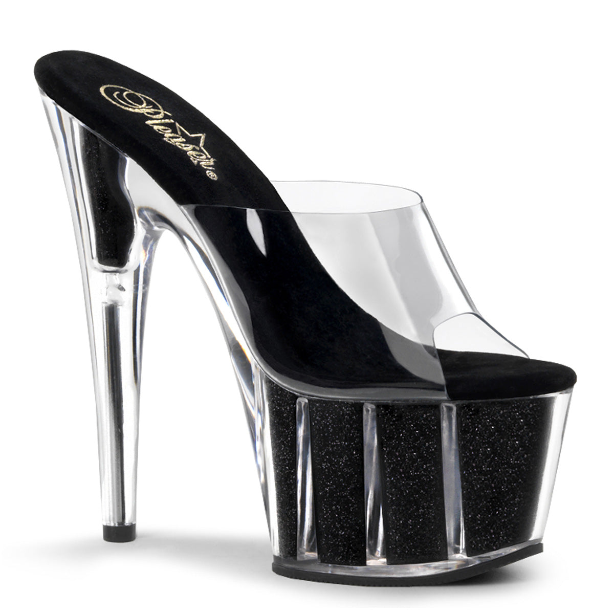 【PLEASER】ADORE-701G シューズ Clr/Blk Gltr【取寄】