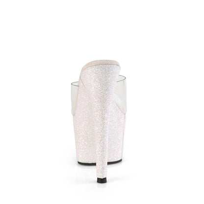【PLEASER】ADORE-701HMG シューズ Clr/Opal Multi Mini Glitter【取寄】