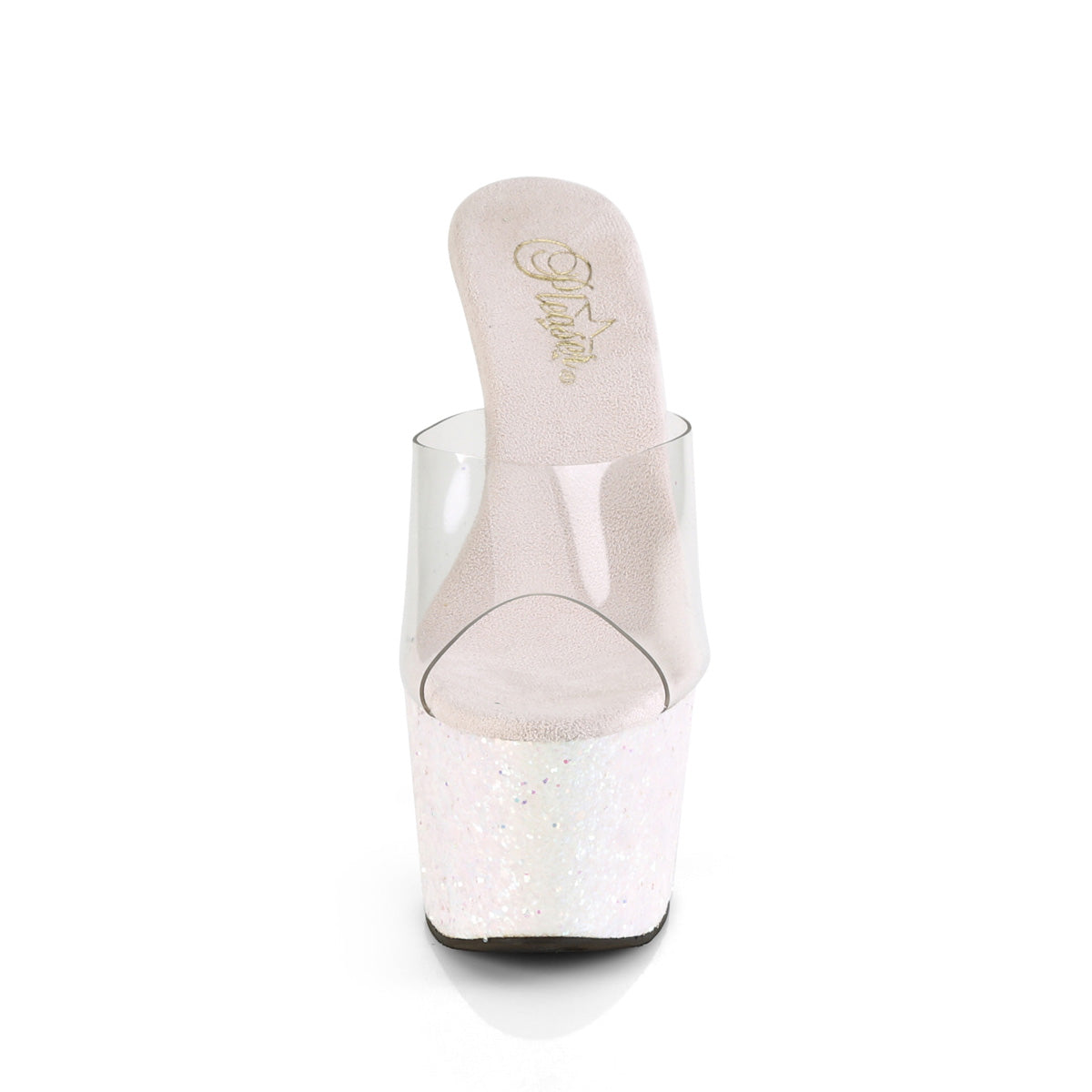 【PLEASER】ADORE-701LG シューズ Clr/Opal Multi Glitter【取寄】