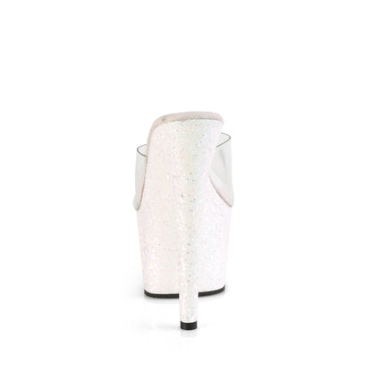 【PLEASER】ADORE-701LG シューズ Clr/Opal Multi Glitter【取寄】