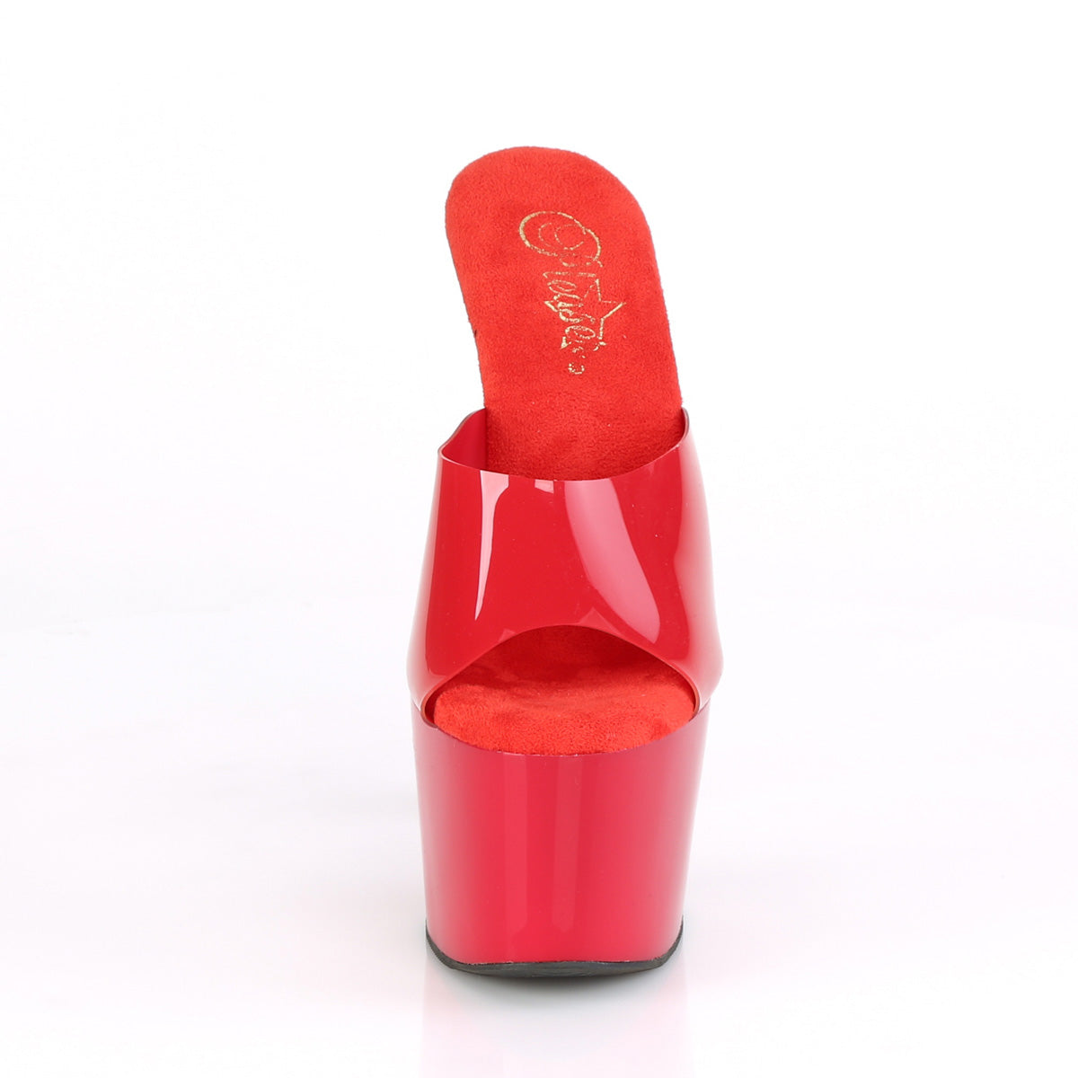 【PLEASER】ADORE-701N シューズ Red (Jelly-Like) TPU/Red【取寄】