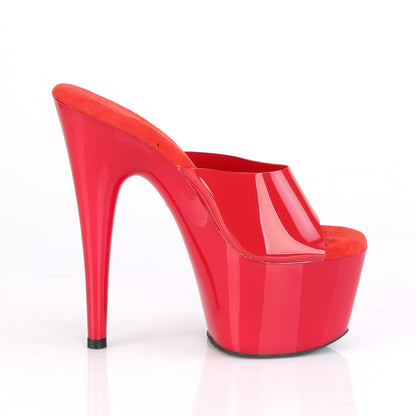 【PLEASER】ADORE-701N シューズ Red (Jelly-Like) TPU/Red【取寄】