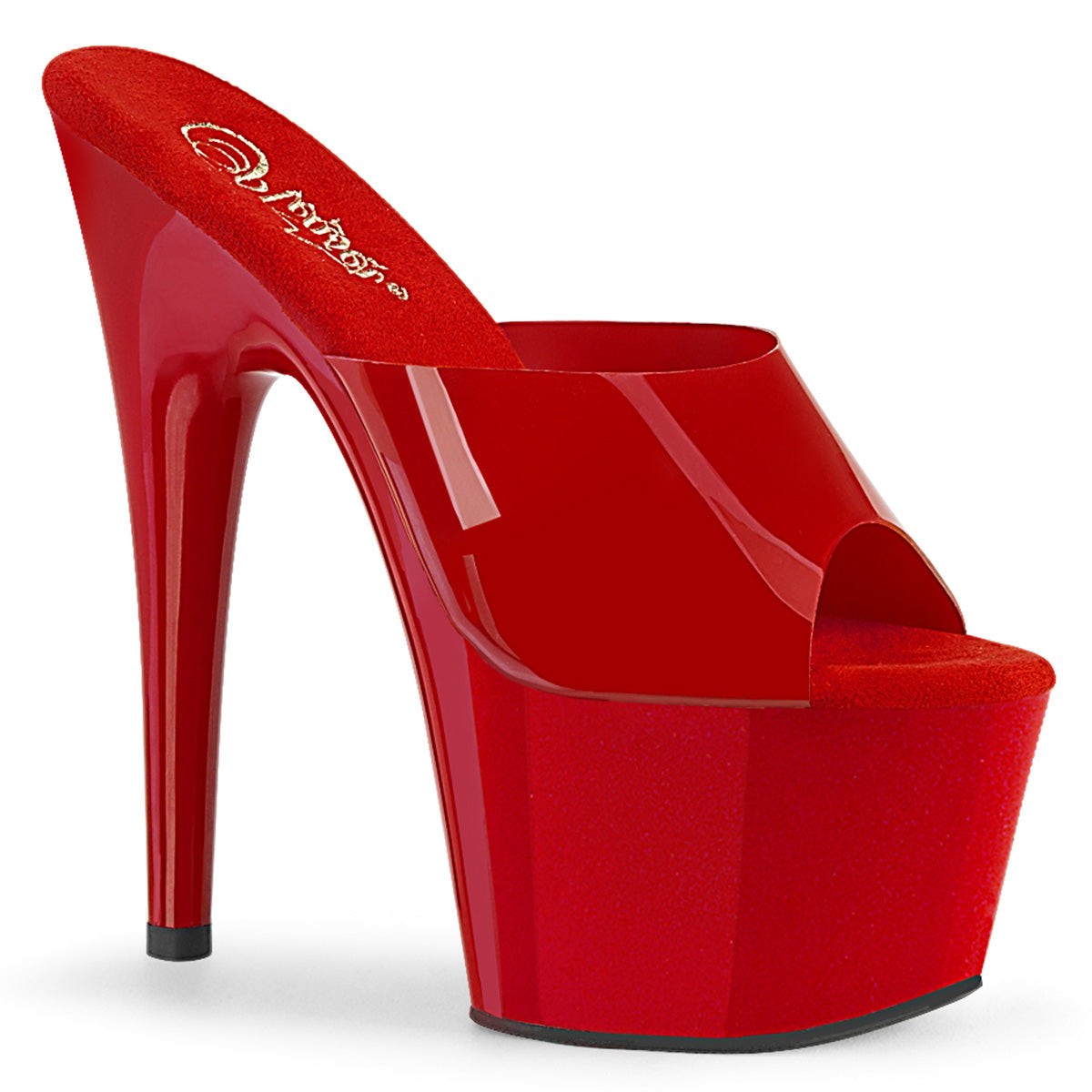 【PLEASER】ADORE-701N シューズ Red (Jelly-Like) TPU/Red【取寄】