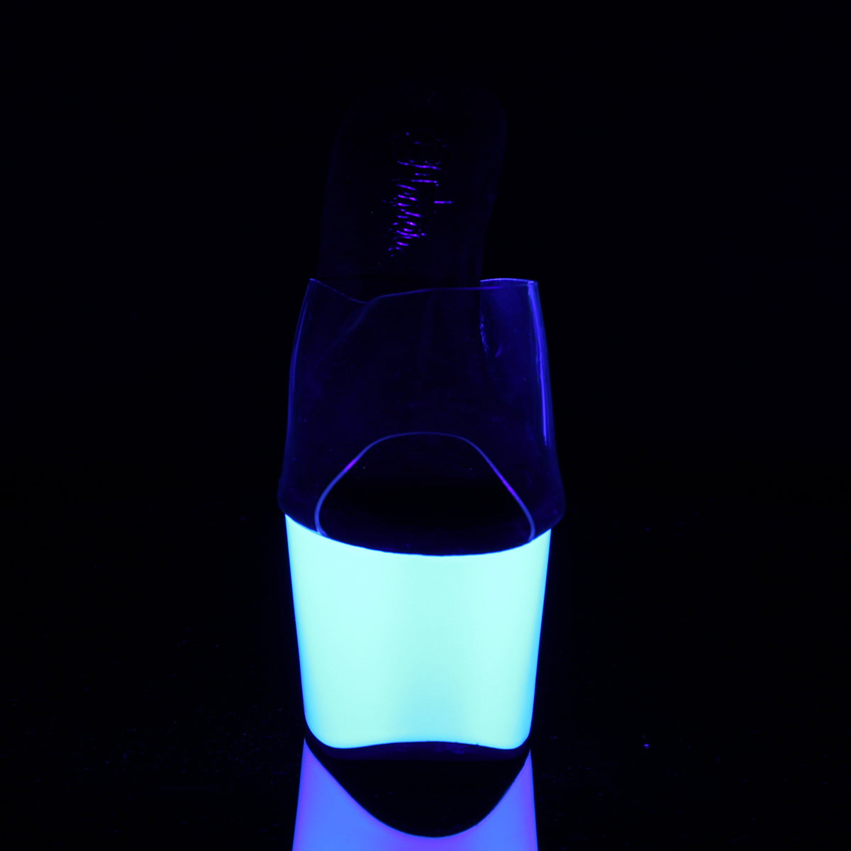 【PLEASER】ADORE-701UV シューズ Clr/Neon Wht【取寄】