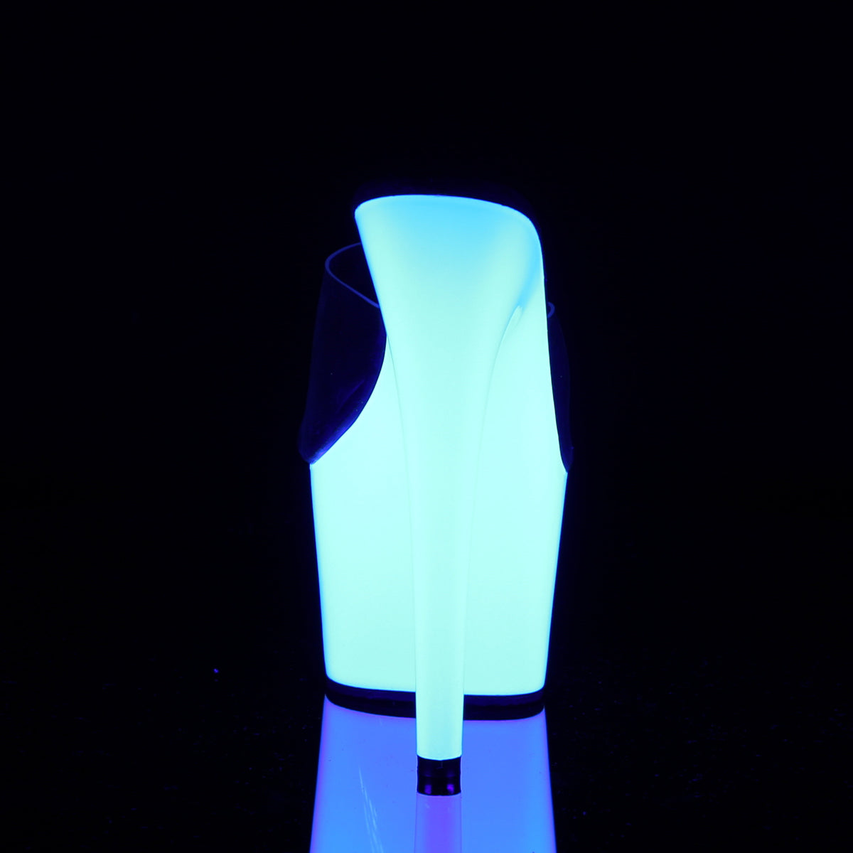 【PLEASER】ADORE-701UV シューズ Clr/Neon Wht【取寄】