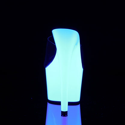 【PLEASER】ADORE-701UV シューズ Clr/Neon Wht【取寄】