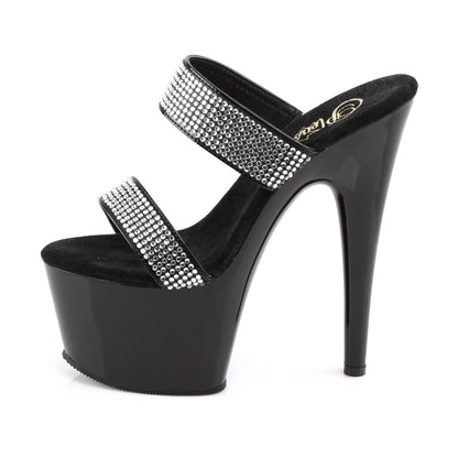 【PLEASER】ADORE-702-2 シューズ Blk/Blk【取寄】