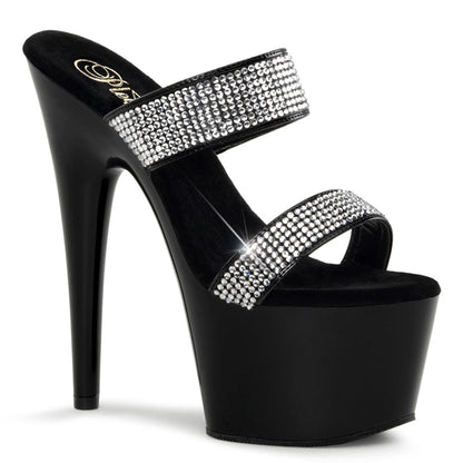 【PLEASER】ADORE-702-2 シューズ Blk/Blk【取寄】