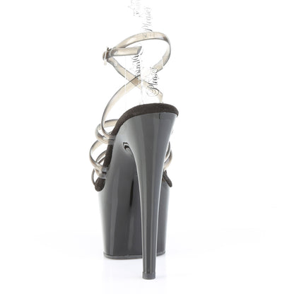 【PLEASER】ADORE-706 シューズ Smoke/Blk【取寄】