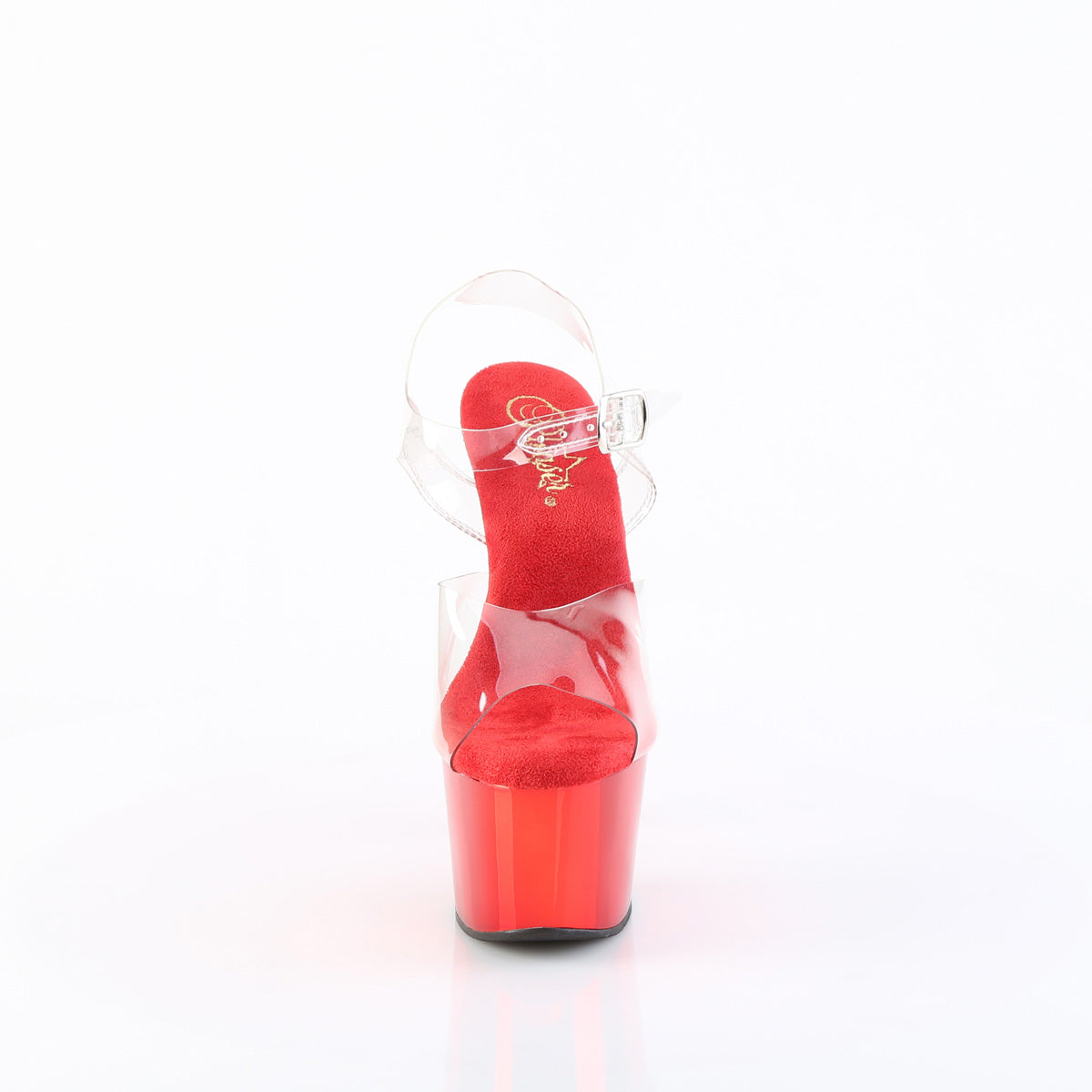 【PLEASER】ADORE-708 シューズ Clr-Matching/Red Chrome【取寄】