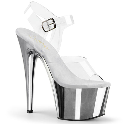 【PLEASER】ADORE-708 シューズ Clr-Matching/Slv Chrome【取寄】