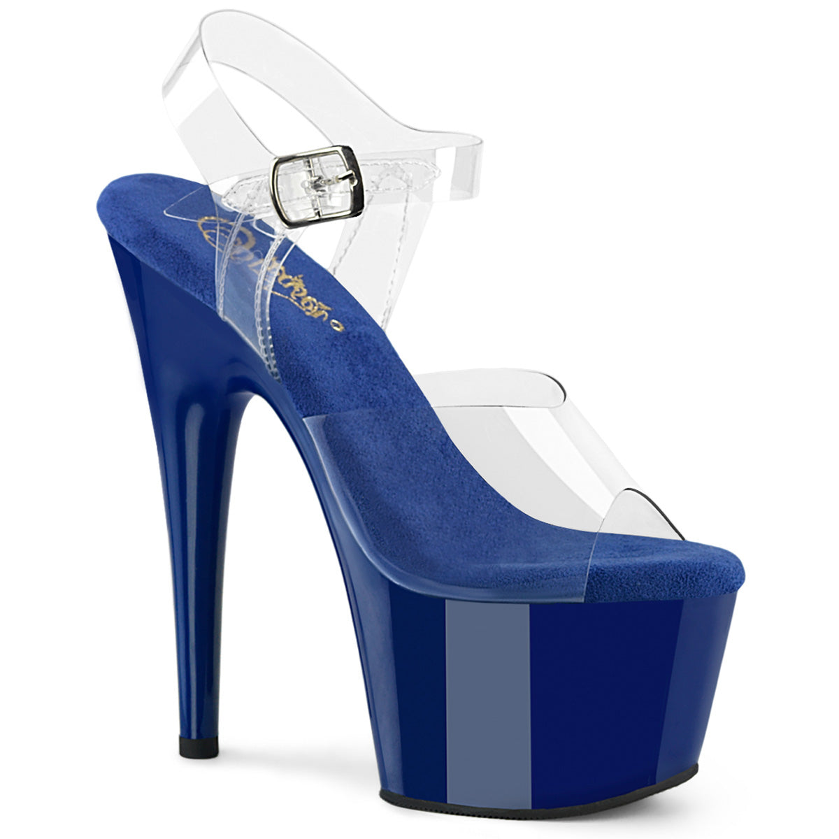 【PLEASER】ADORE-708 シューズ Clr/Royal Blue【取寄】