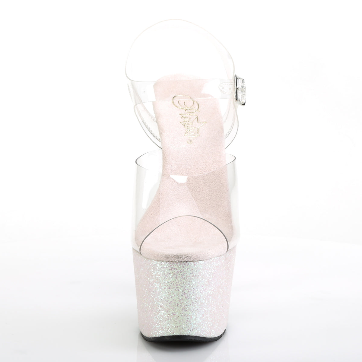 【PLEASER】ADORE-708HMG シューズ Clr/Opal Multi Glitter【取寄】