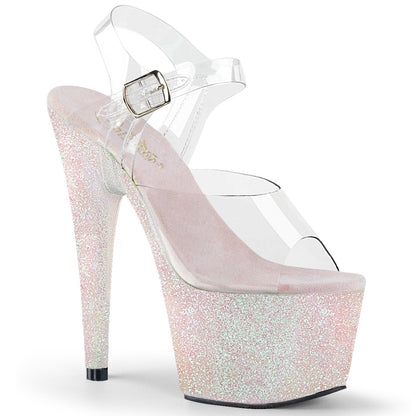 【PLEASER】ADORE-708HMG シューズ Clr/Opal Multi Glitter【取寄】