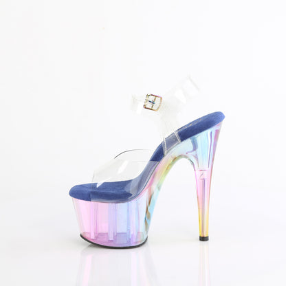 【PLEASER】ADORE-708HT シューズ Clr/Blue Multi Tinted【取寄】