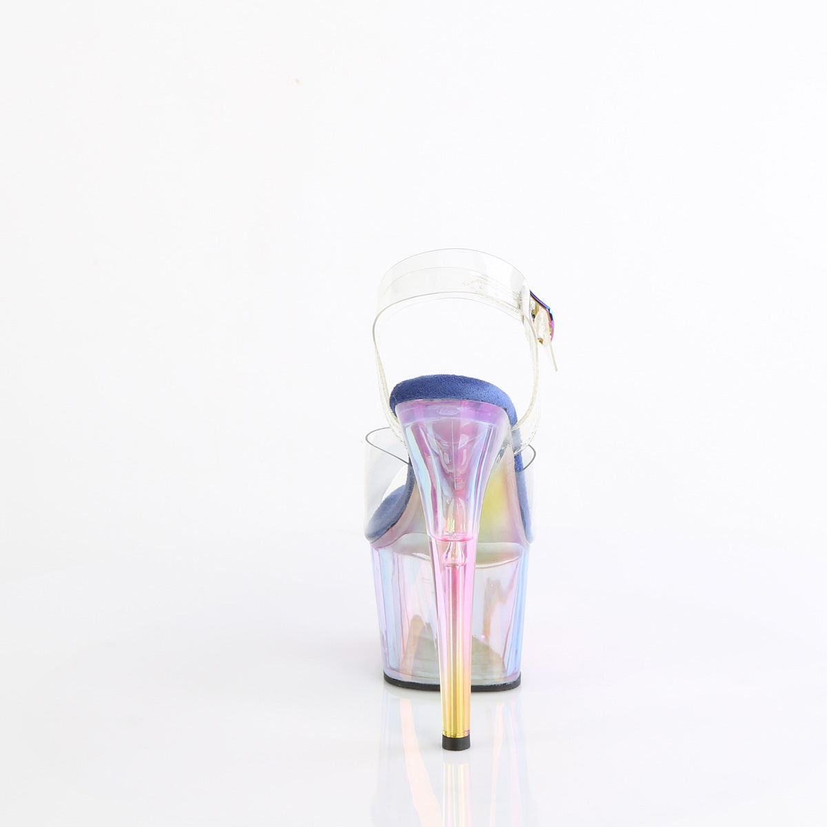 【PLEASER】ADORE-708HT シューズ Clr/Blue Multi Tinted【取寄】