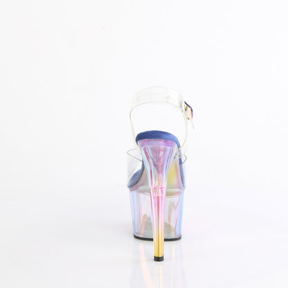 【PLEASER】ADORE-708HT シューズ Clr/Blue Multi Tinted【取寄】