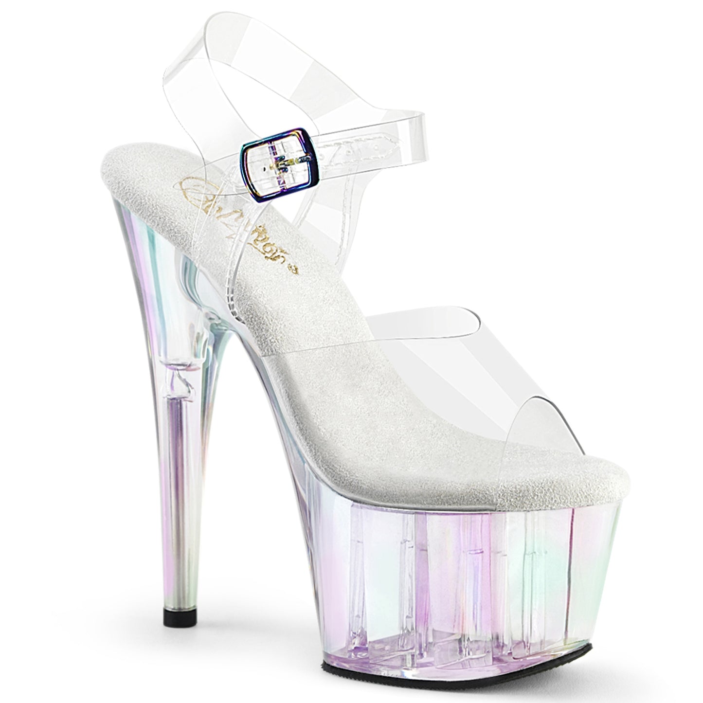 【PLEASER】ADORE-708HT シューズ Clr/Holo Tinted【取寄】