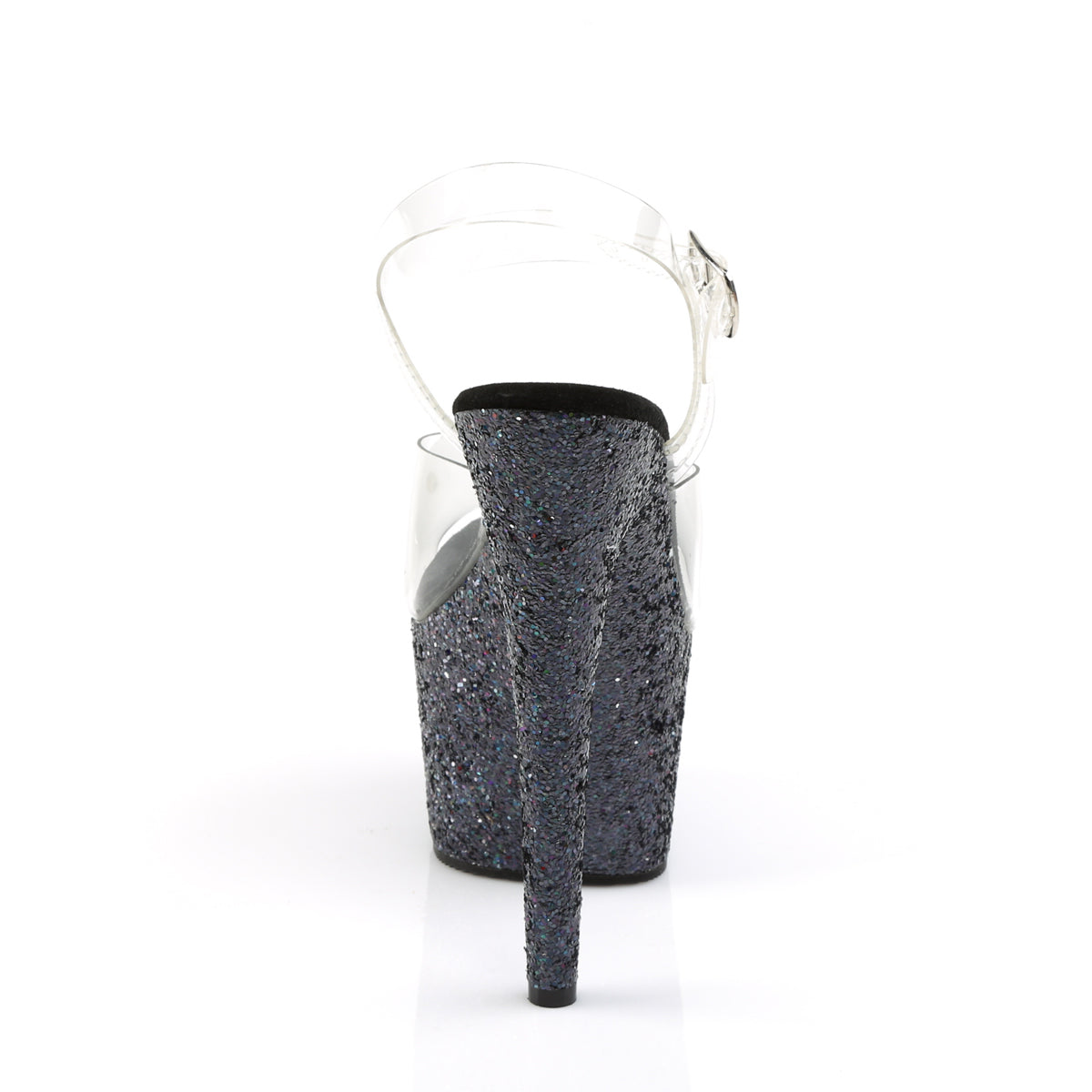 【PLEASER】ADORE-708LG シューズ Clr/Blk Multi Glitter【取寄】
