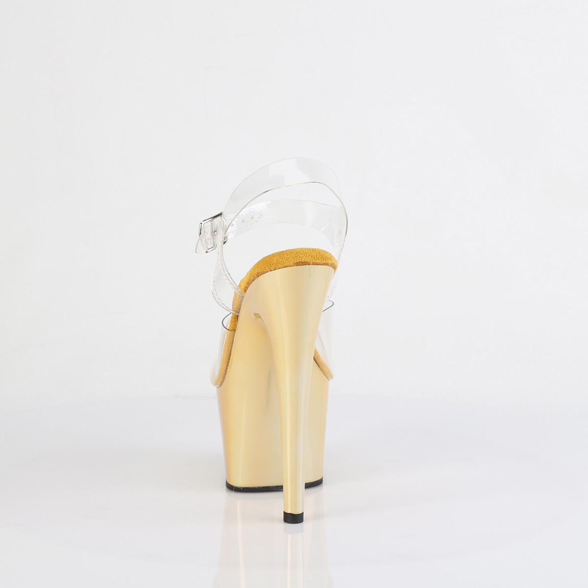 【PLEASER】ADORE-708LQ シューズ Clr/Liquid Gold Hologram【取寄】
