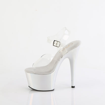 【PLEASER】ADORE-708LQ シューズ Clr/Liquid Slv Hologram【取寄】
