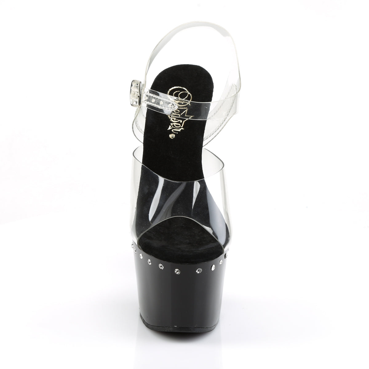 【PLEASER】ADORE-708LS シューズ Clr/Blk【取寄】