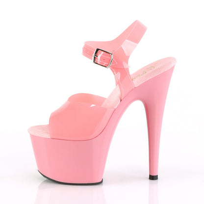 【PLEASER】ADORE-708N シューズ Baby Pink (Jelly-Like) TPU/Baby Pink【取寄】
