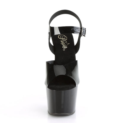 【PLEASER】ADORE-708N シューズ Blk (Jelly-Like) TPU/Blk【取寄】