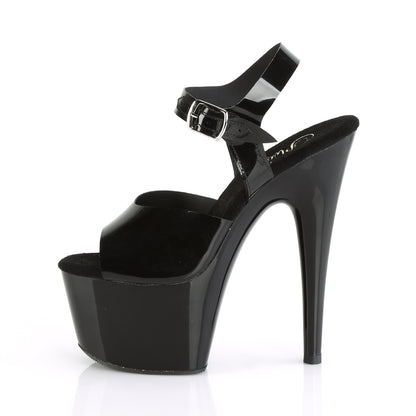 【PLEASER】ADORE-708N シューズ Blk (Jelly-Like) TPU/Blk【取寄】