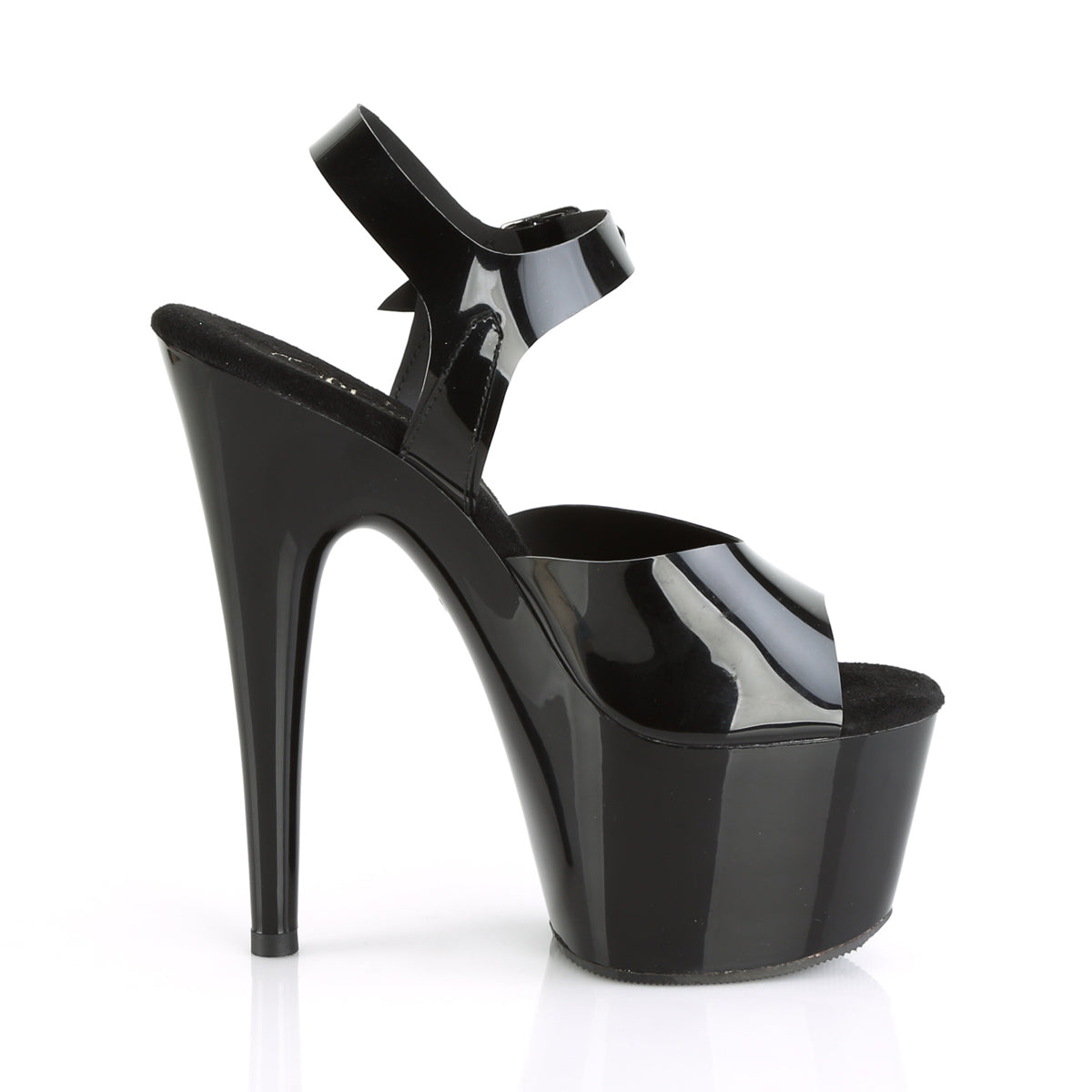 【PLEASER】ADORE-708N シューズ Blk (Jelly-Like) TPU/Blk【取寄】