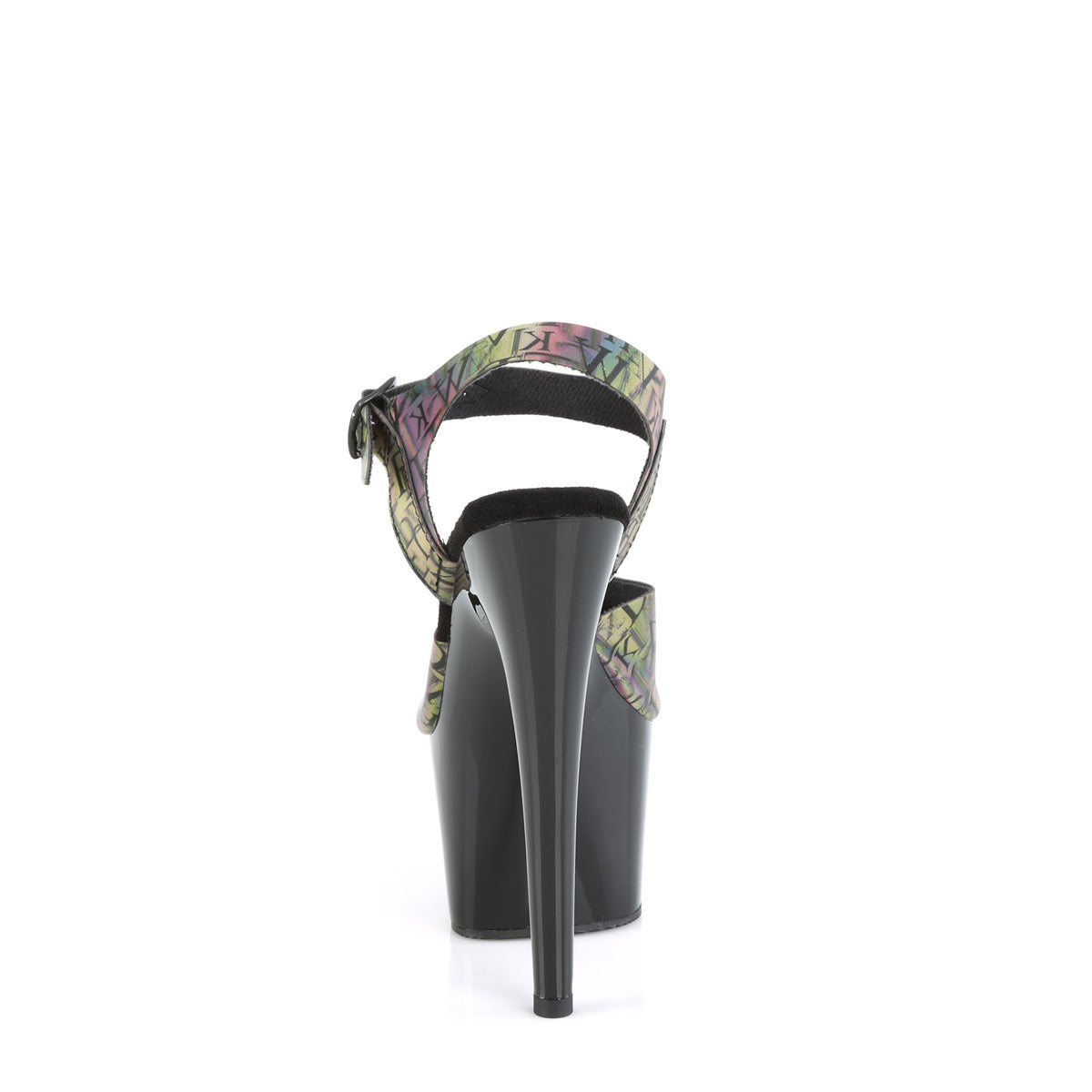 【PLEASER】ADORE-708N-LTP シューズ Green-Purple TPU/Blk【取寄】