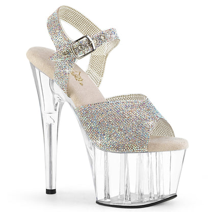 【PLEASER】ADORE-708N-RS シューズ Slv AB RS-TPU/Clr【取寄】