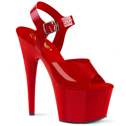 【PLEASER】ADORE-708N シューズ Red (Jelly-Like) TPU/Red【取寄】