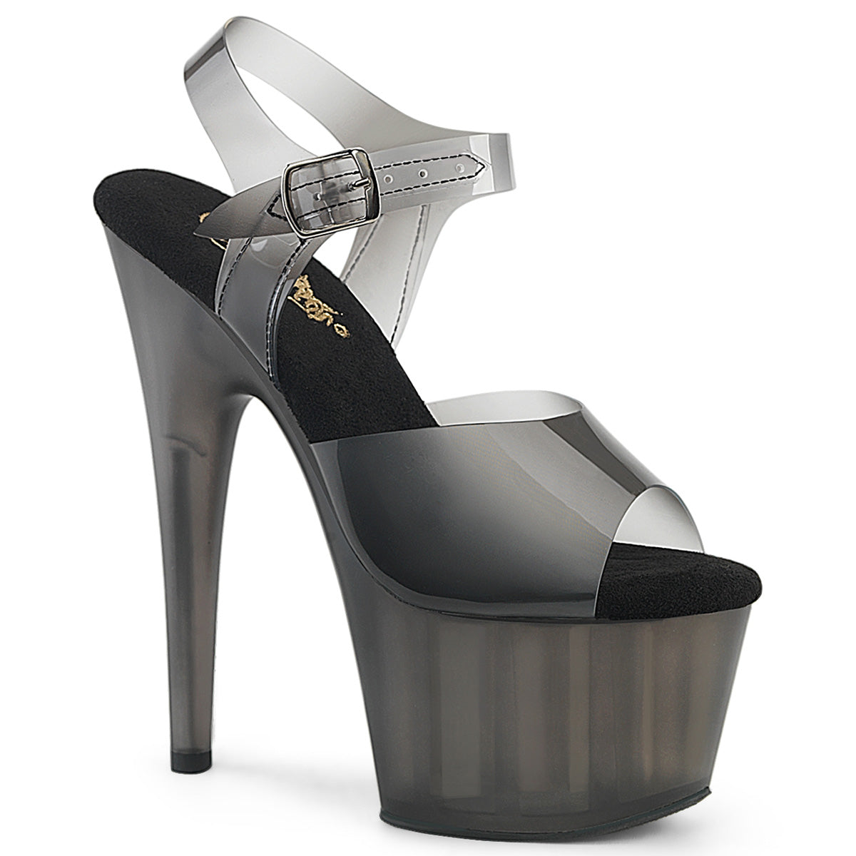 【PLEASER】ADORE-708N-T シューズ Blk Gradient TPU/Smoke Tinted【取寄】