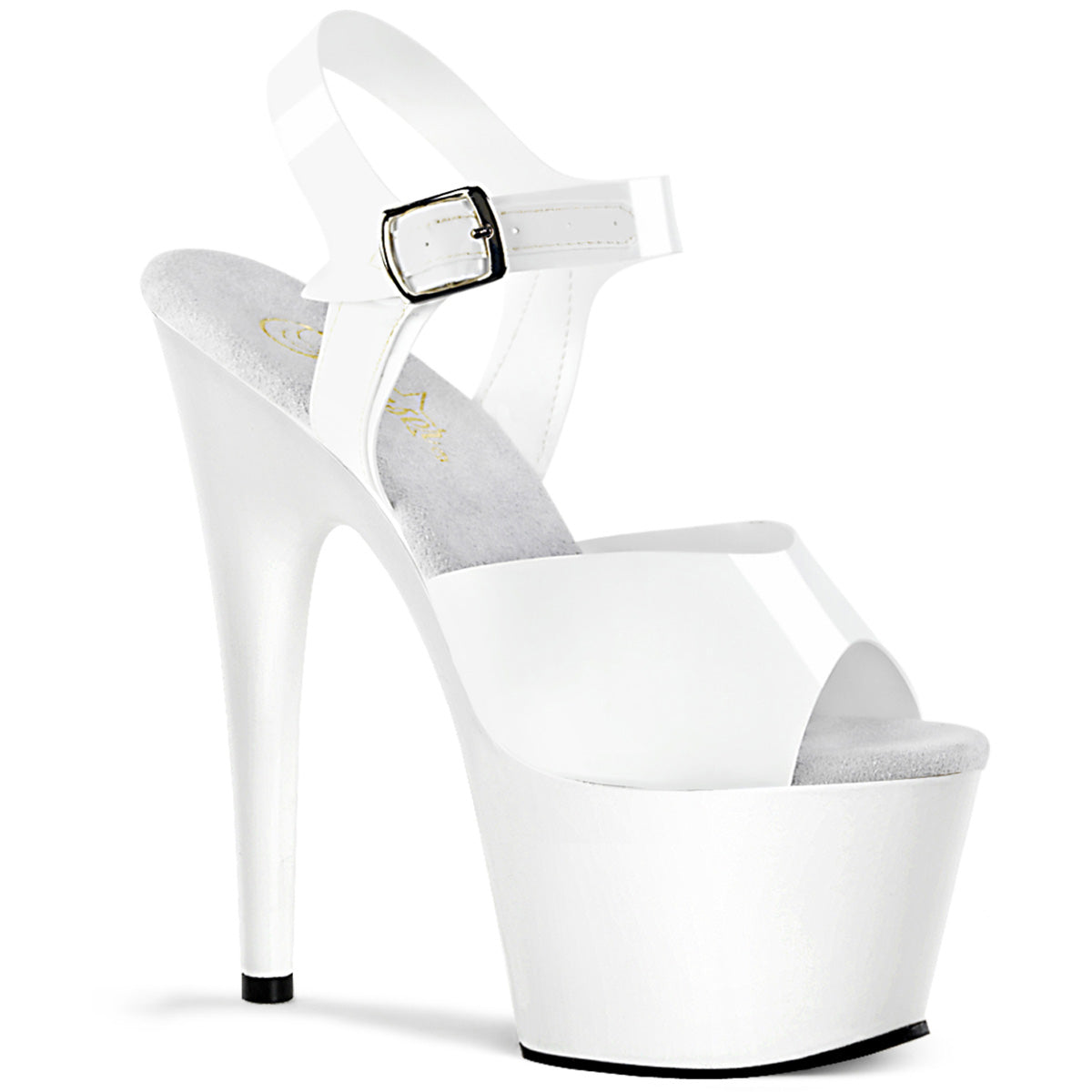 【PLEASER】ADORE-708N シューズ Wht (Jelly-Like) TPU/Wht【取寄】