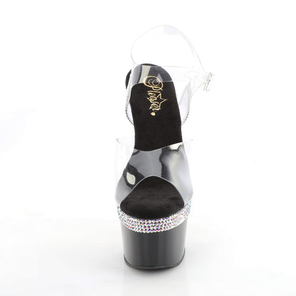 【PLEASER】ADORE-708PHRS シューズ Clr/Blk【取寄】
