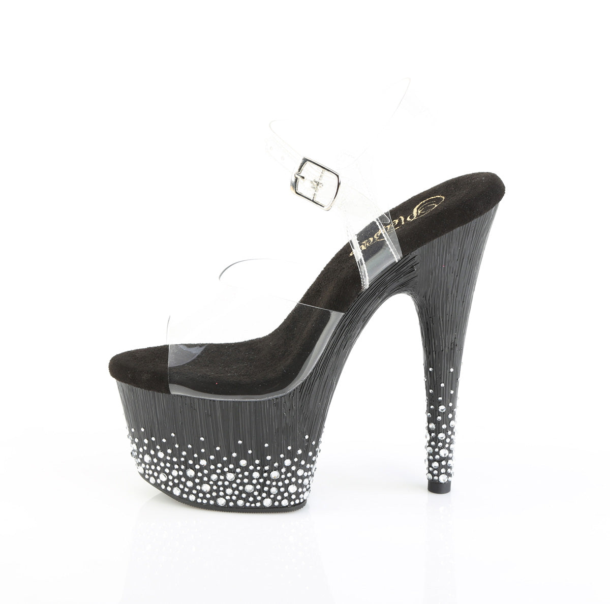 【PLEASER】ADORE-708SPKL-01 シューズ Clr/Blk-Slv RS【取寄】