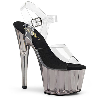 【PLEASER】ADORE-708T シューズ Clr/Smoke Tinted【取寄】