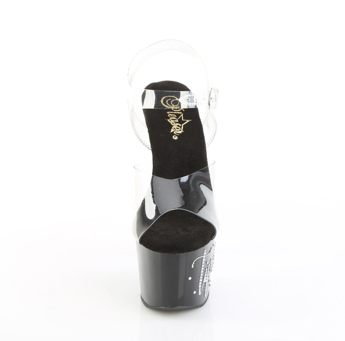 【PLEASER】ADORE-708TIP-02 シューズ Clr/Blk-Slv RS【取寄】