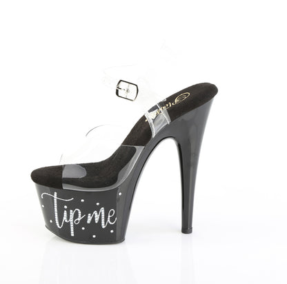 【PLEASER】ADORE-708TIP-02 シューズ Clr/Blk-Slv RS【取寄】