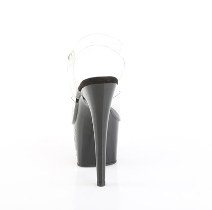 【PLEASER】ADORE-708TIP-02 シューズ Clr/Blk-Slv RS【取寄】