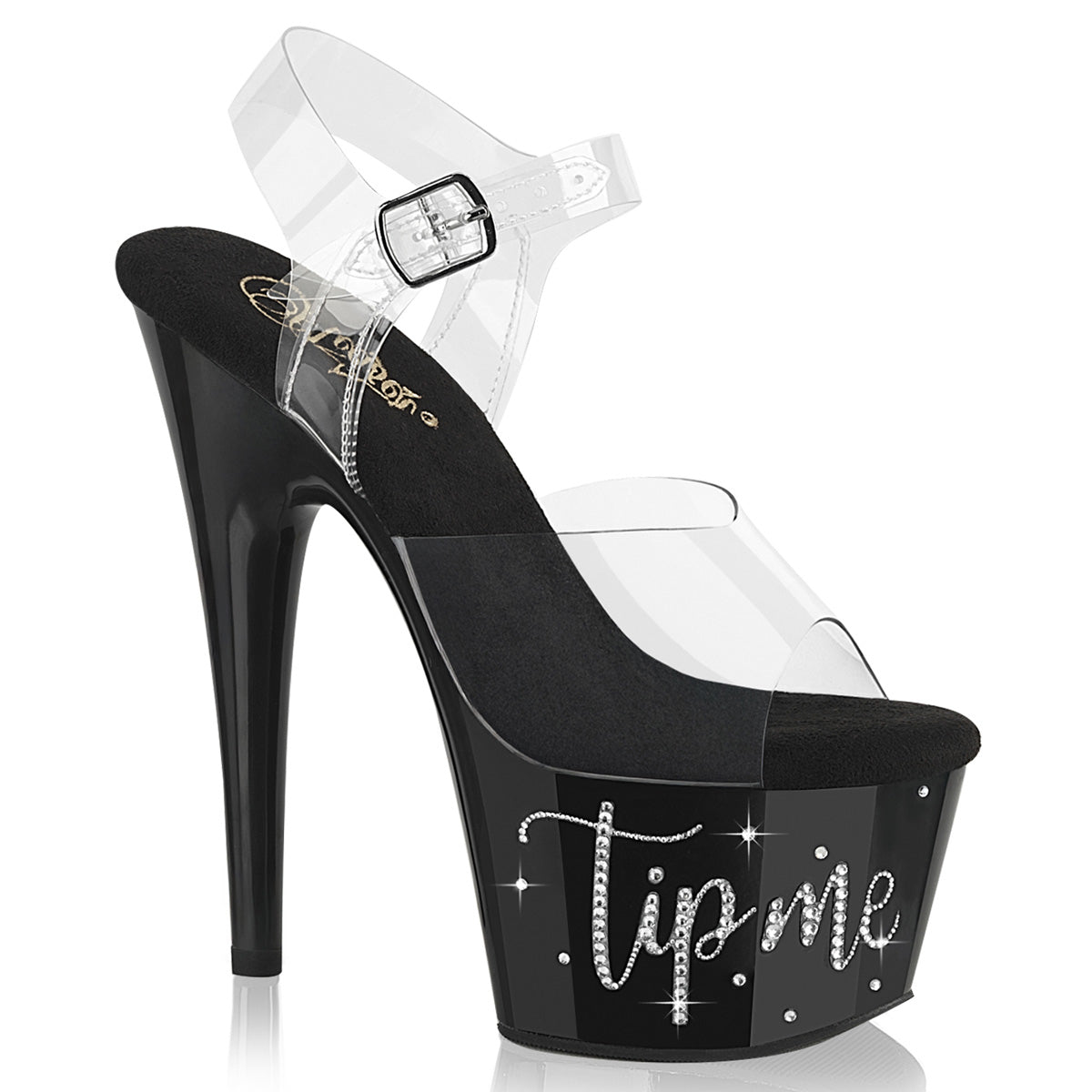 【PLEASER】ADORE-708TIP-02 シューズ Clr/Blk-Slv RS【取寄】