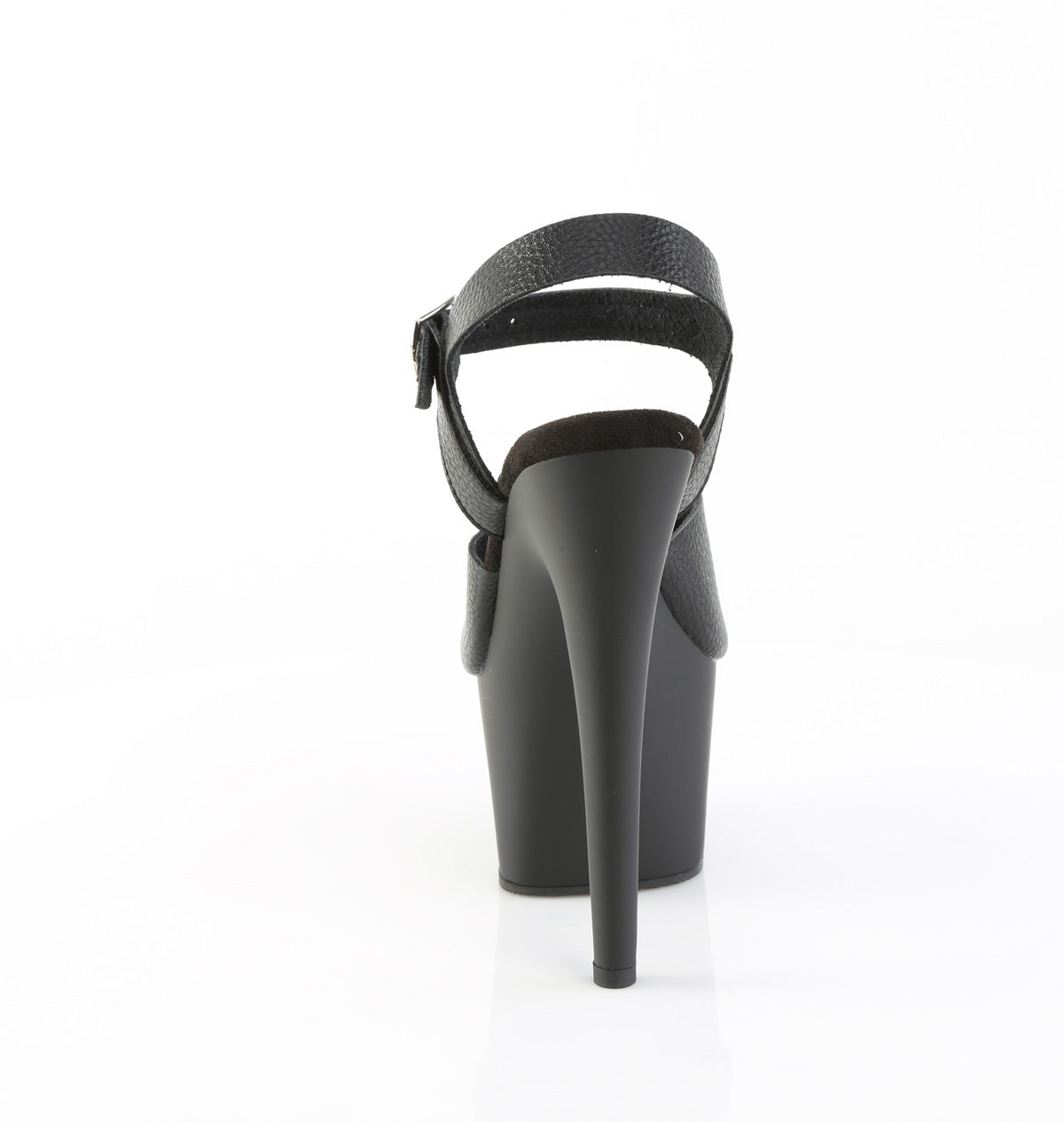 【PLEASER】ADORE-708UL シューズ Blk Faux Leather/Blk Matte【取寄】