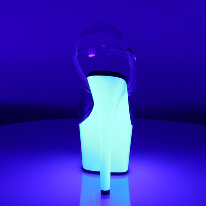 【PLEASER】ADORE-708UV シューズ Clr/Neon Wht【取寄】