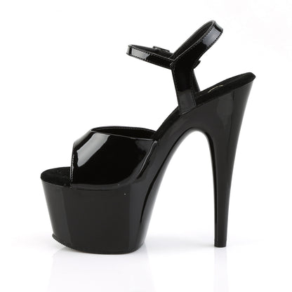 【PLEASER】ADORE-709 シューズ Blk Pat/Blk【取寄】