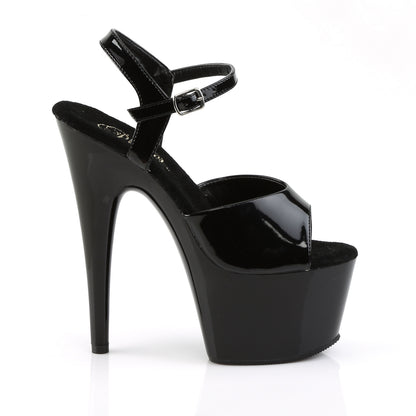 【PLEASER】ADORE-709 シューズ Blk Pat/Blk【取寄】