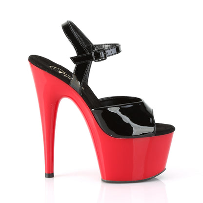 【PLEASER】ADORE-709 シューズ Blk Pat/Red【取寄】
